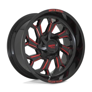Moto Metal – MO999 – Black – 20″x10″ -18mm – Summer Wheels – MO99921035918N